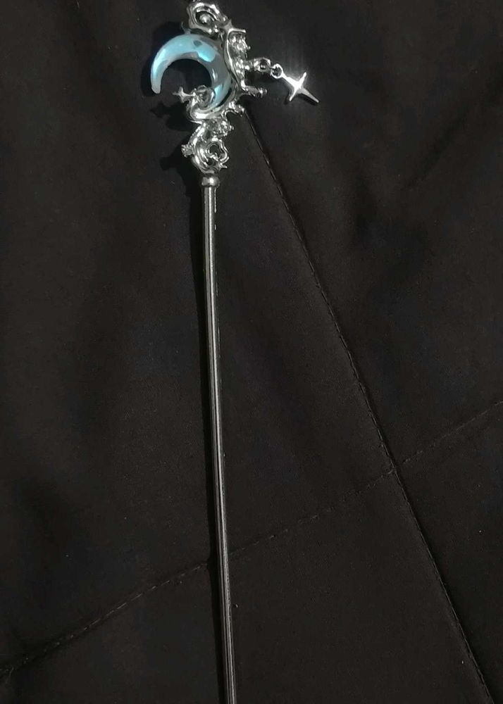 🌃 🌙 Moon Hair Pin 🩵