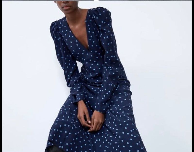 Zara Polka Dot Dress