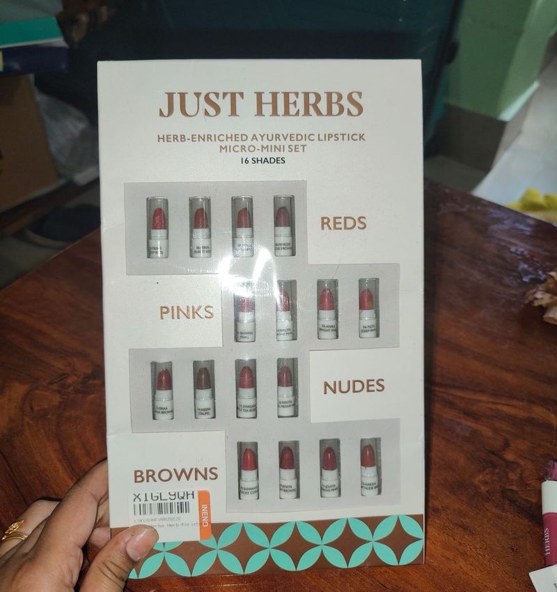Just Herbs Lipstick Micro-Mini Set