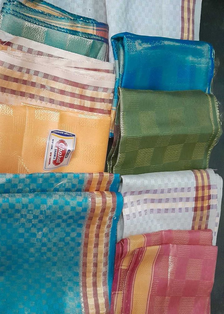 Assorted Woven Textiles Shawals