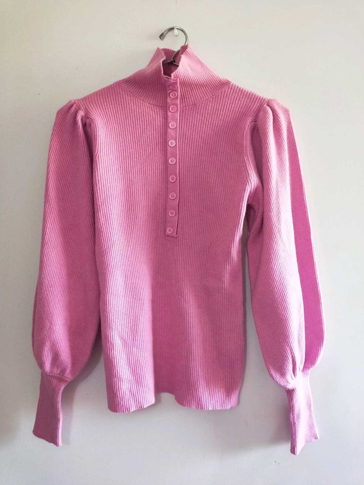 High neck Pullover Woolen