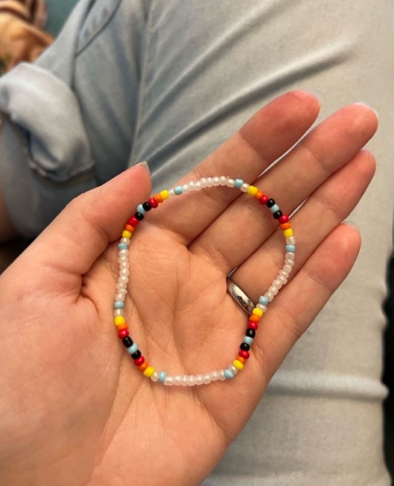 Glass Beads Bracelet 🌈