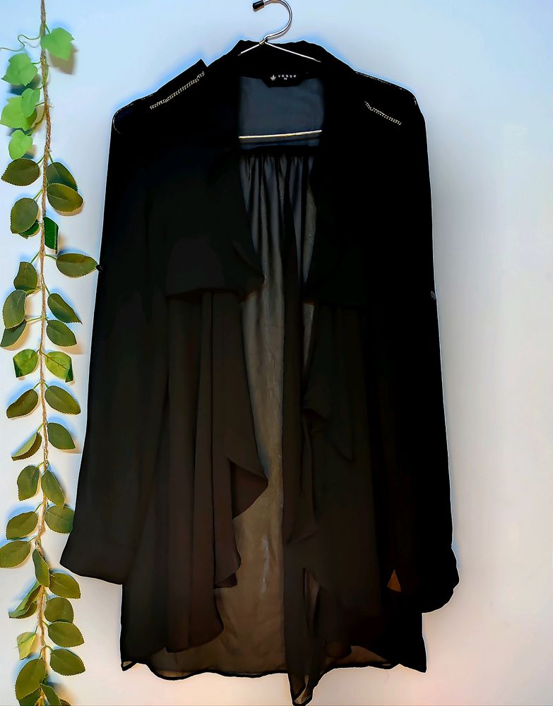 Shear Black Shrug