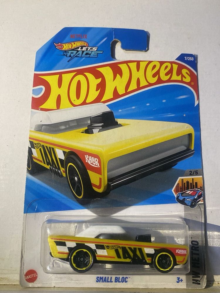 Hot Wheels Taxi - Yellow