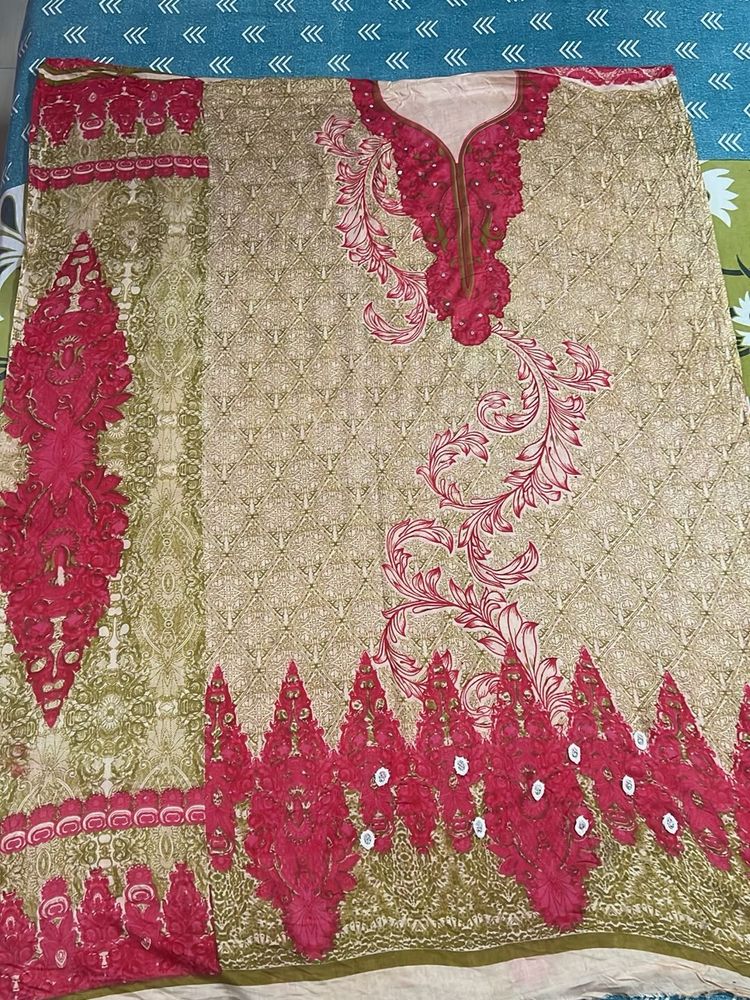Unstitched Salwar Kameez Material