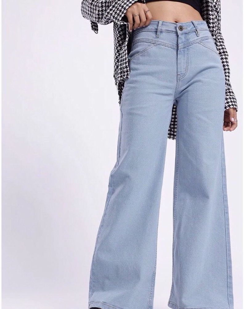 Light Blue Wide Leg Jeans‼️🚀