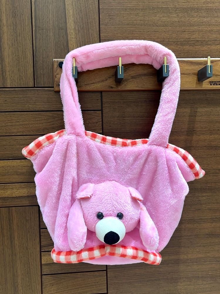 Cute Dog Plush Handbag