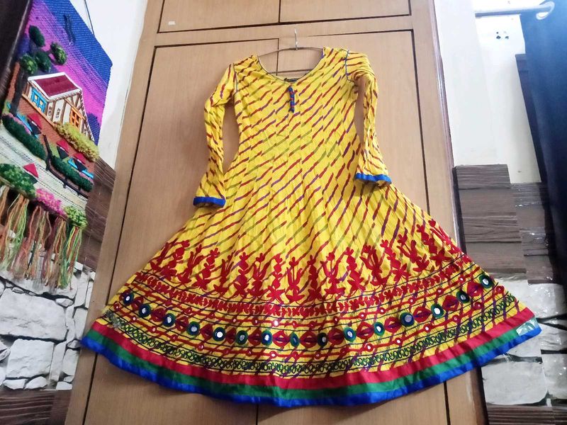Passion Brand Heavy Designer Embroided Work Gown