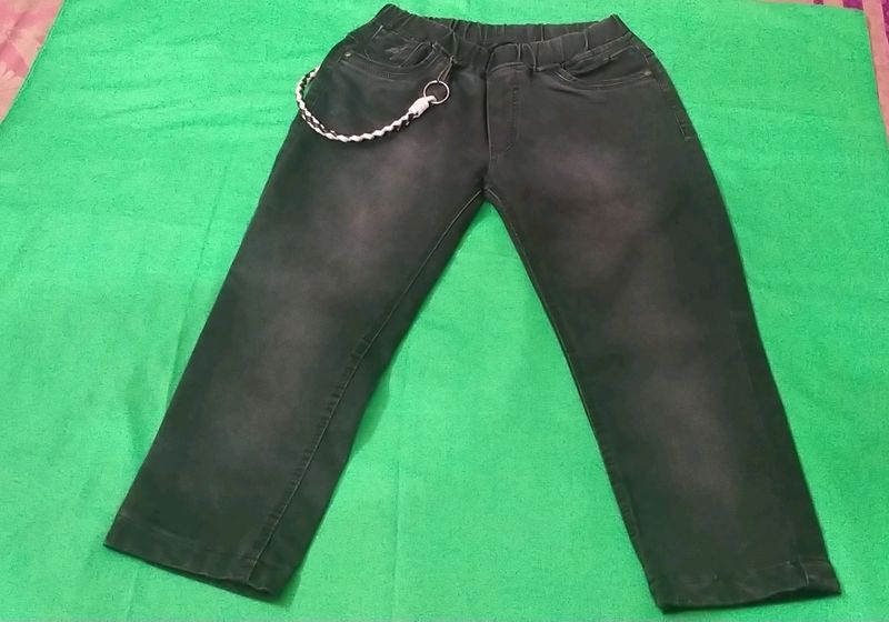 Boys Jeans Pant Denim Black Colour