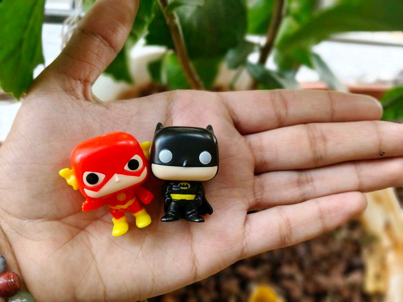 DC Funko Pop! - Batman &amp; The Flash |Kinderjoy Toys
