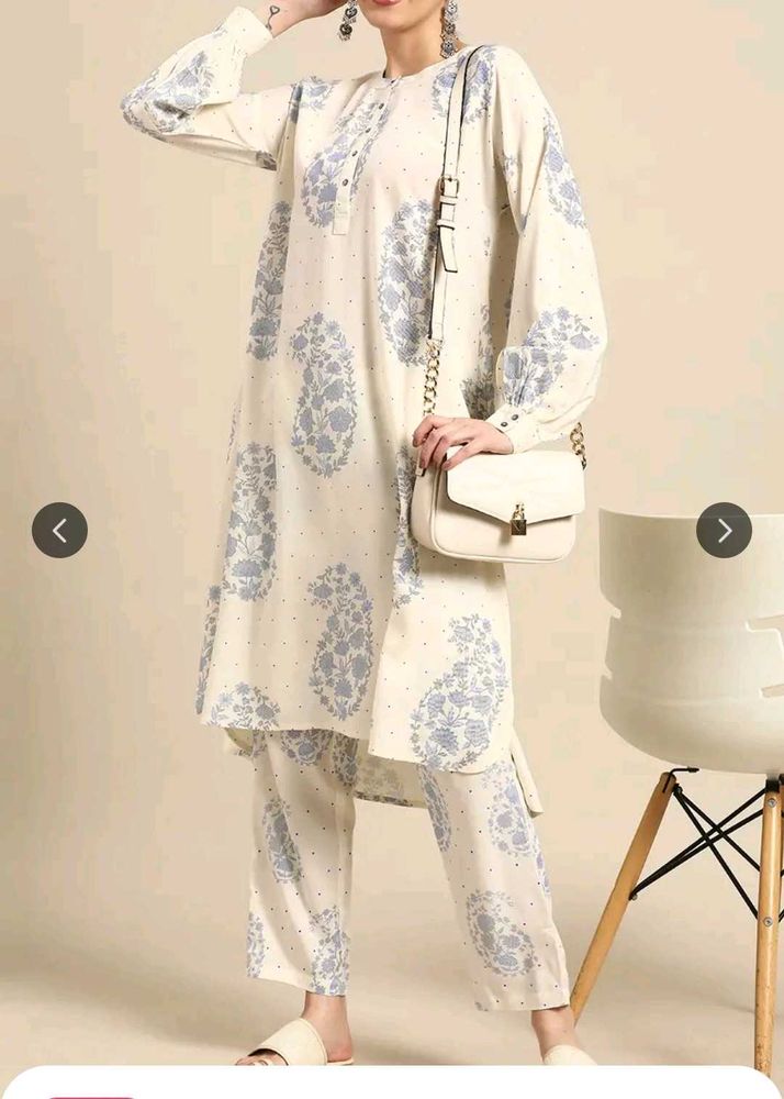 Elegant Printed Kurta Set