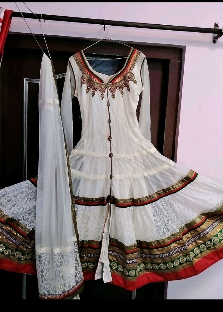 Net Anarkali Suit