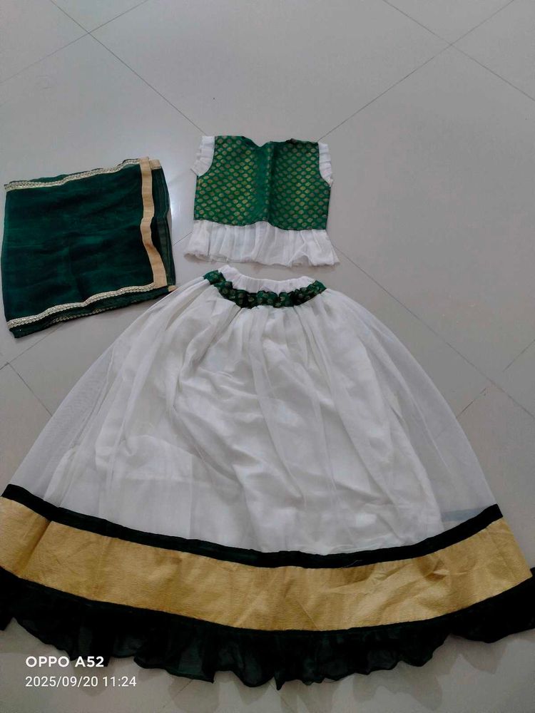 Girls&#39; Ethnic Lehenga Choli Set