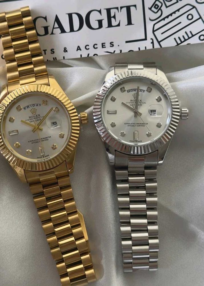 Elegant His &amp; Hers Rolex Style Watches