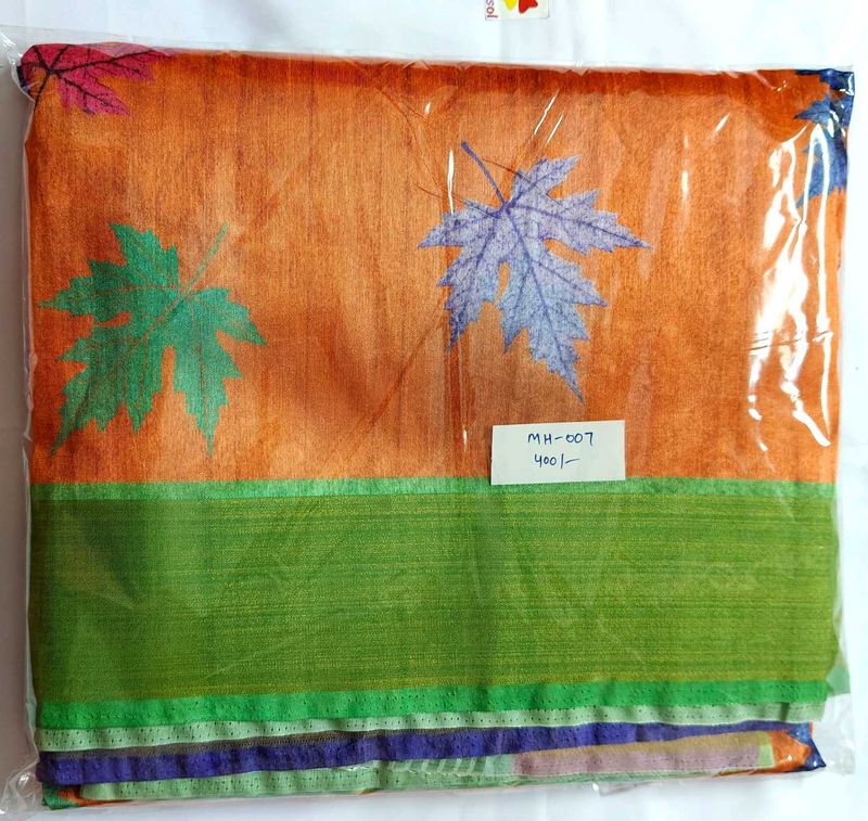 Orange Saree For Sale