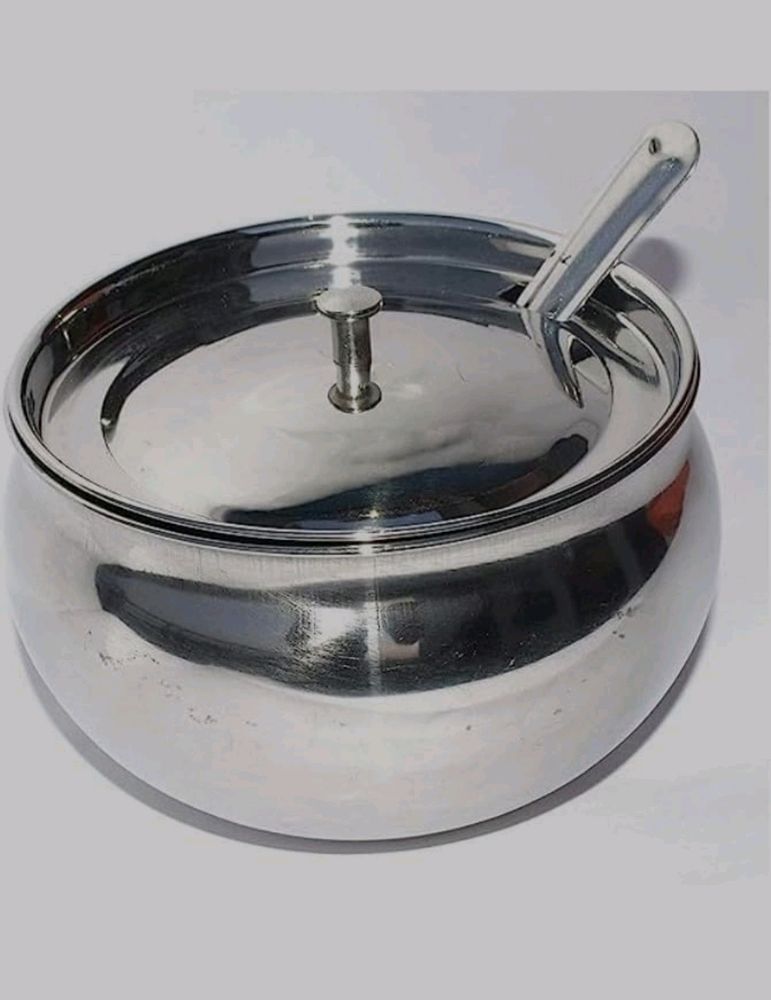 💥99/- Offer 💥 Steel Ghee Pot