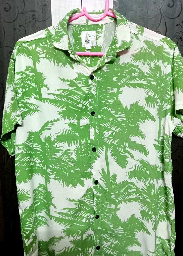 Green Goa Printed Boom Shirt