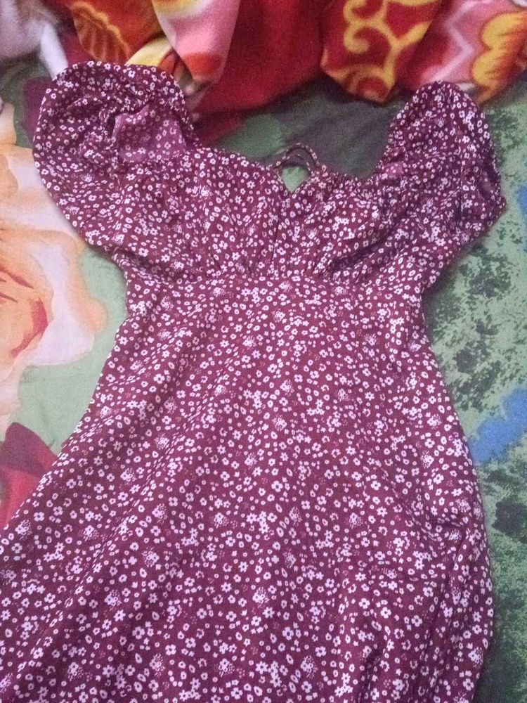Floral Mini Dress