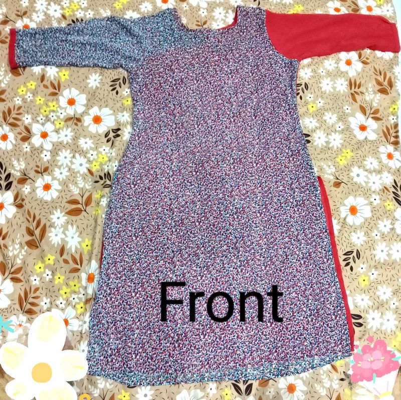 Floral Print Tunic Dress