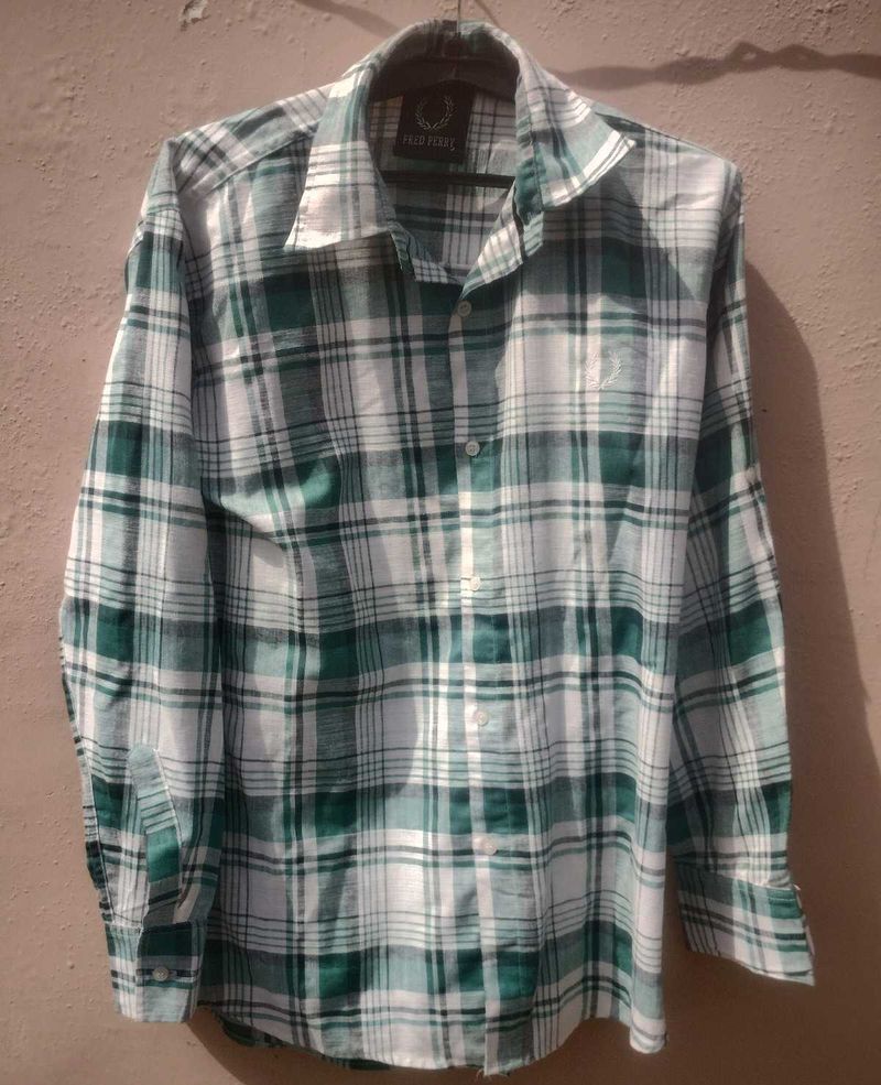Fred Perry Shirt 👕 Chest 40inch Length 29 Inch
