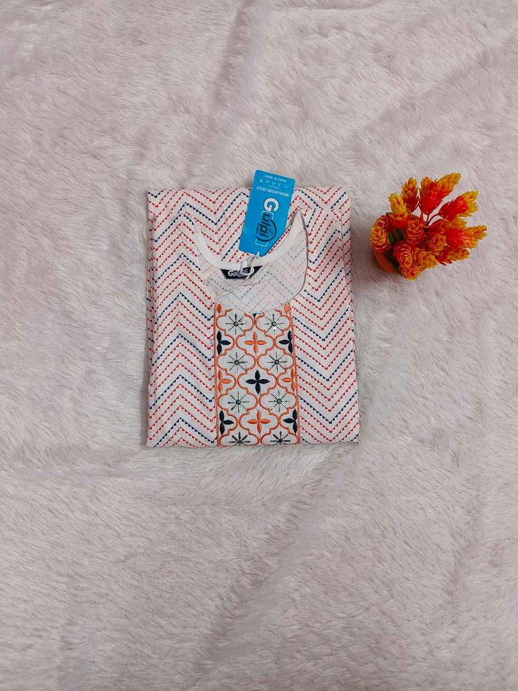 Stylish Embroidered Kurta