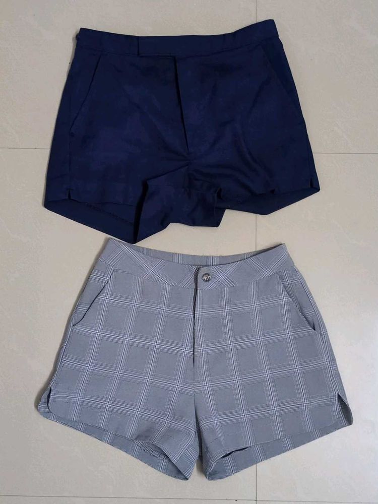 Women Shorts Pack Of Two