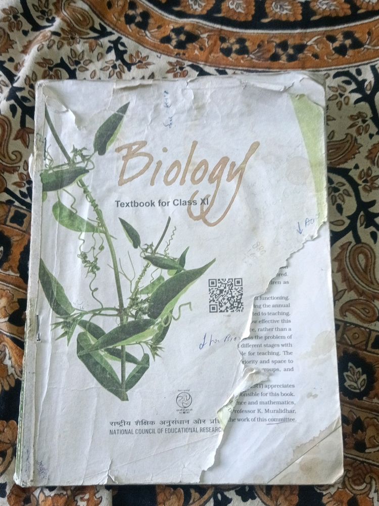 Biology Textbook For Class 11
