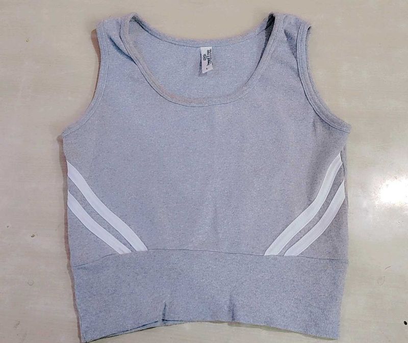 Gray Tank Top