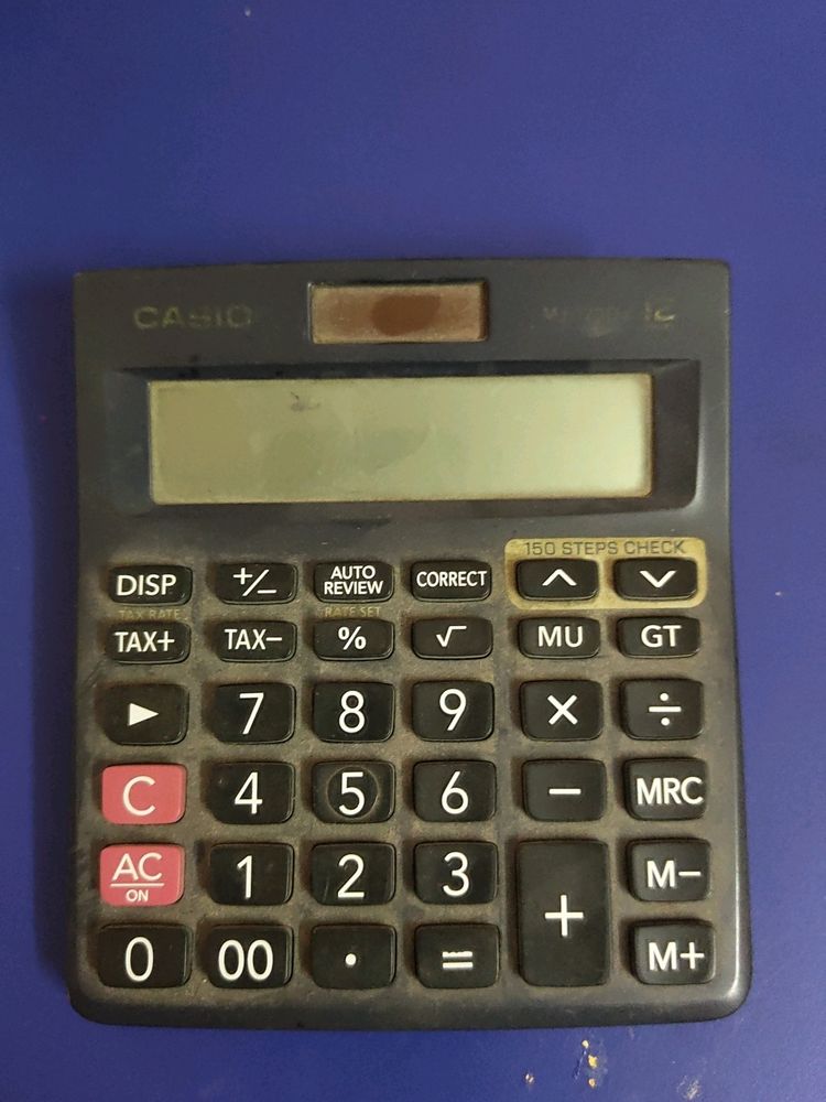 Casio Calculator MJ 12DA Not Working