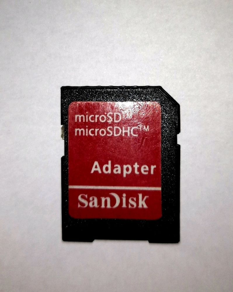 Sandisk Memory Card Adopter