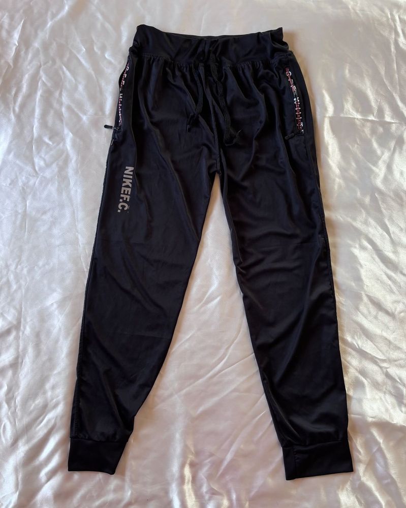 Black Casual Jogger Pants