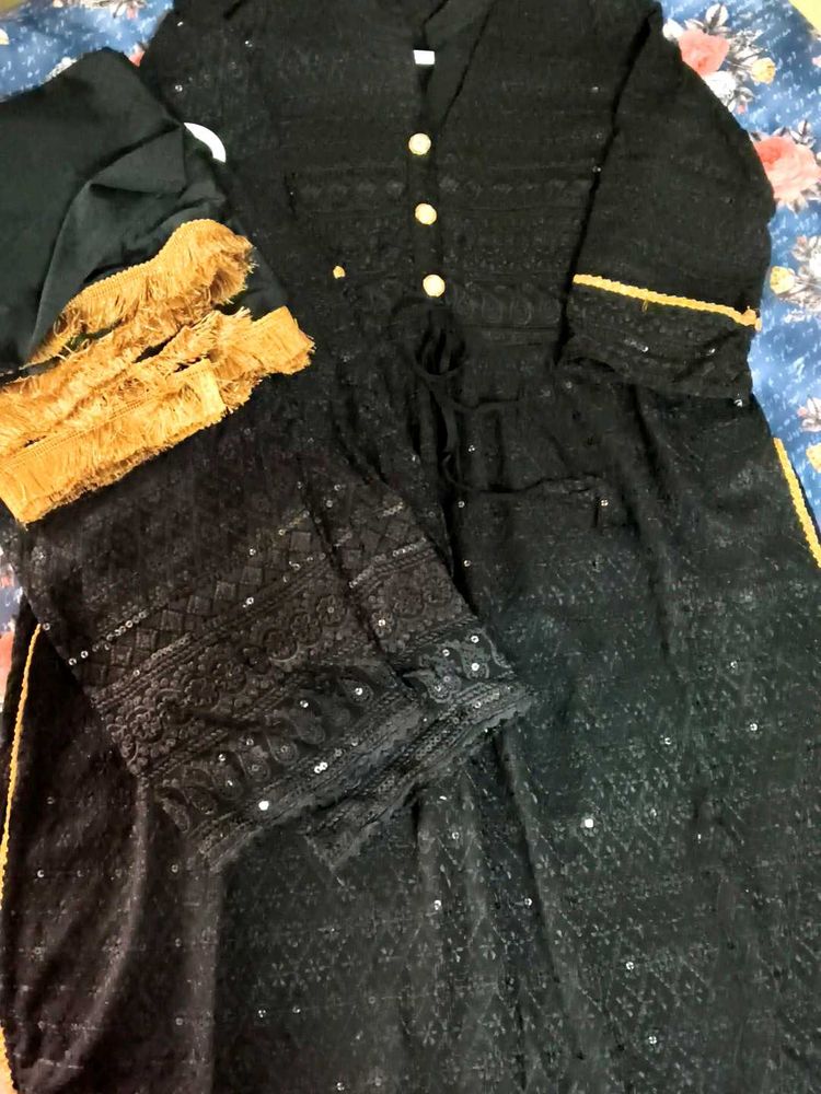 Elegant jade Black naira Set