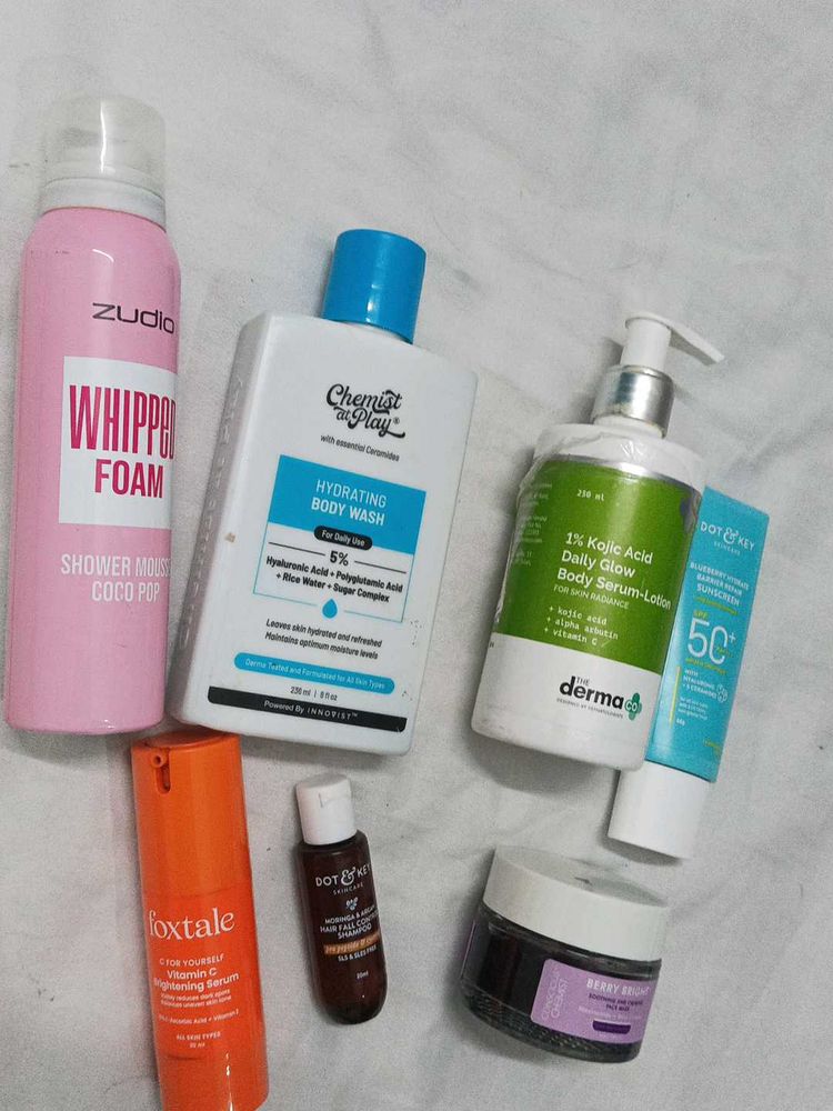 Skincare Bundle - Dot &amp; Key, Derma Co &amp; More