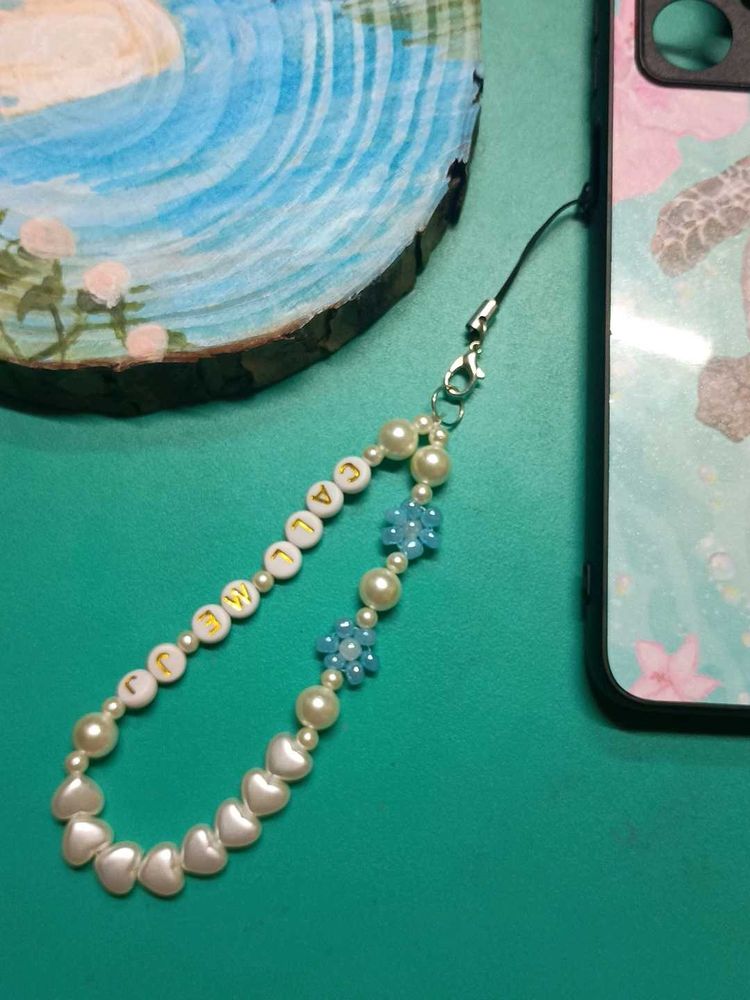 Beaded Phone charm 🧿