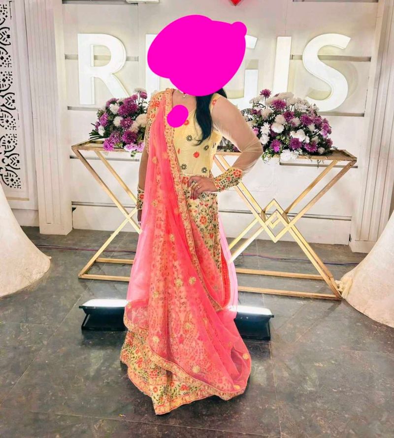 Elegant Embroidered Gown