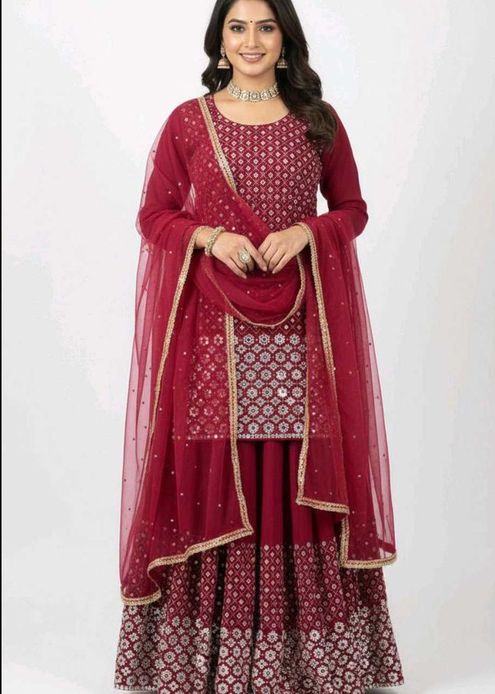 Heavy Ethnic Dress Set