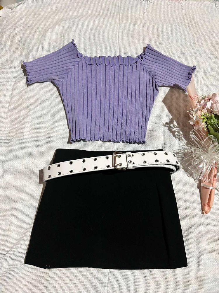 Off Shoulder Top 🍇