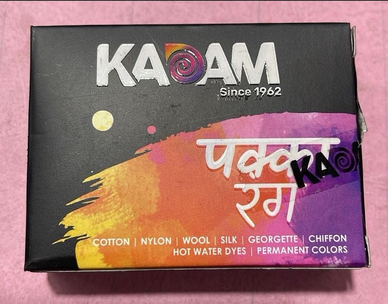 Kadam Pakka Rang Black-5Sachets Dyfix-2Sachets