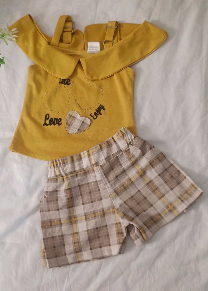 Baby Girls Top Bottom Set 👌🏻
