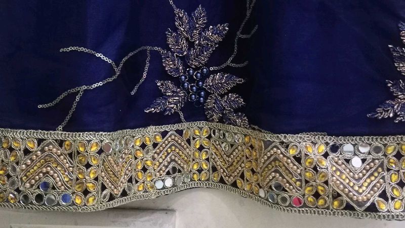 Blue Patiyala Suit