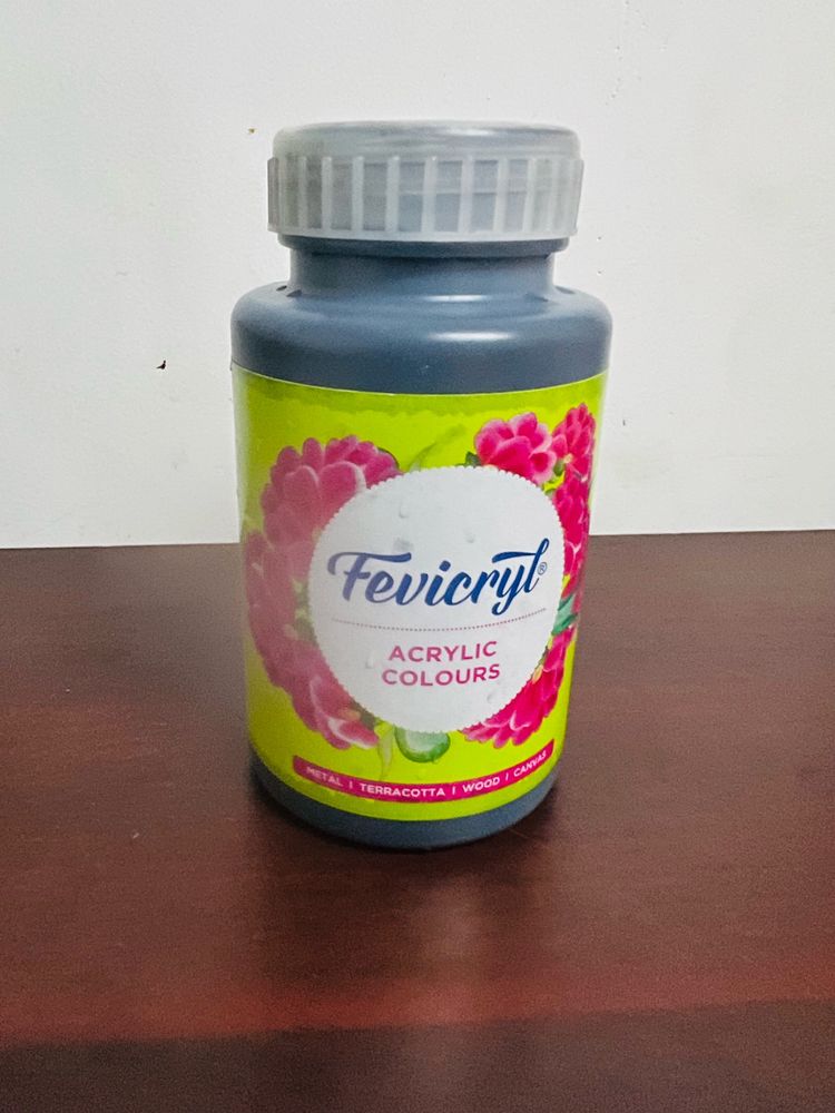 400ml Acrylic Paint Black 02