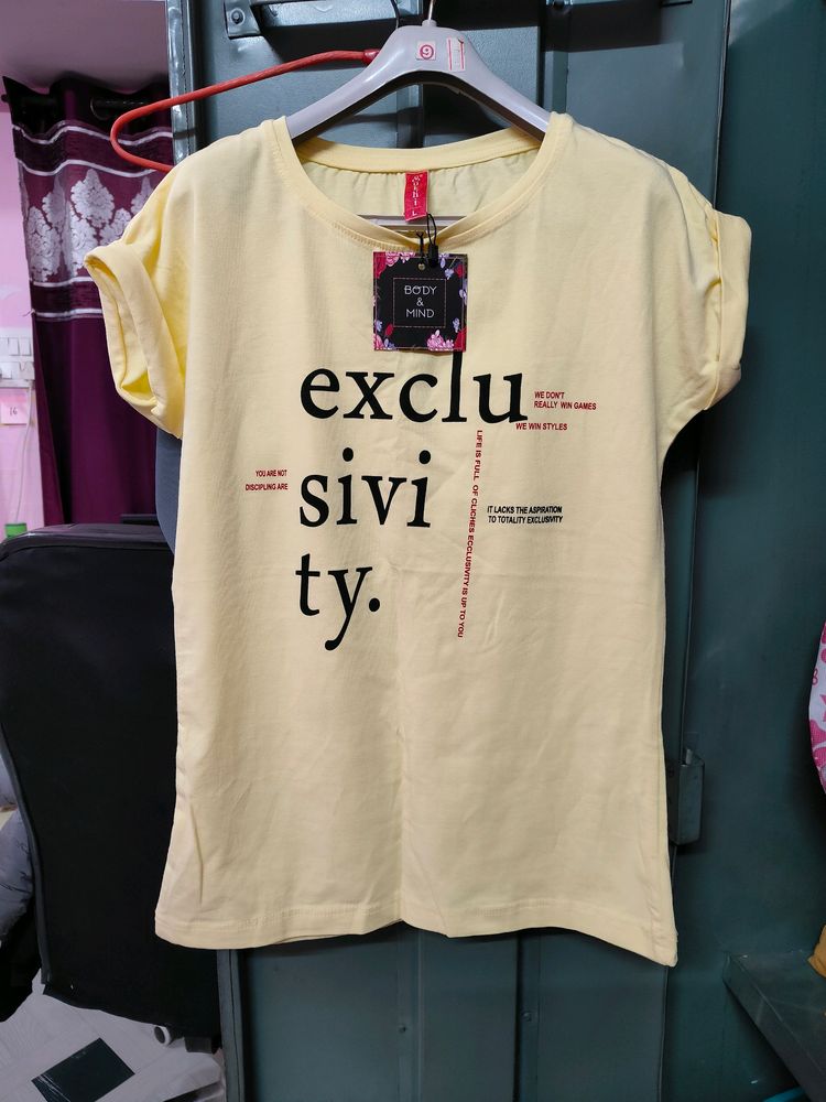 Yellow T-shirt