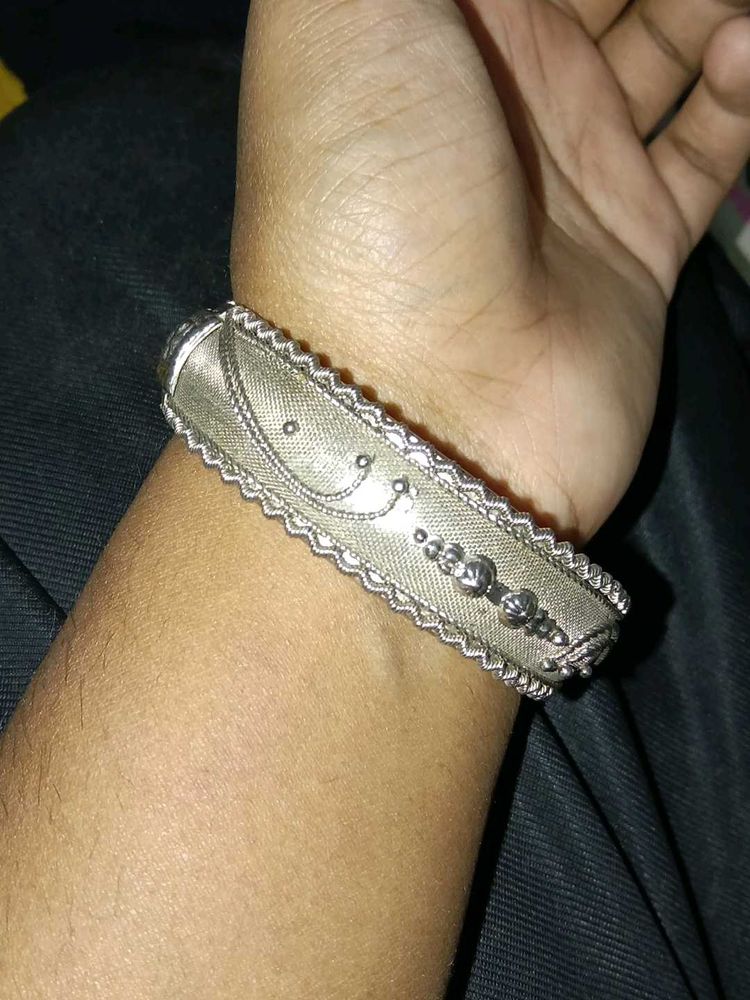 Silver Bangle Bracelet