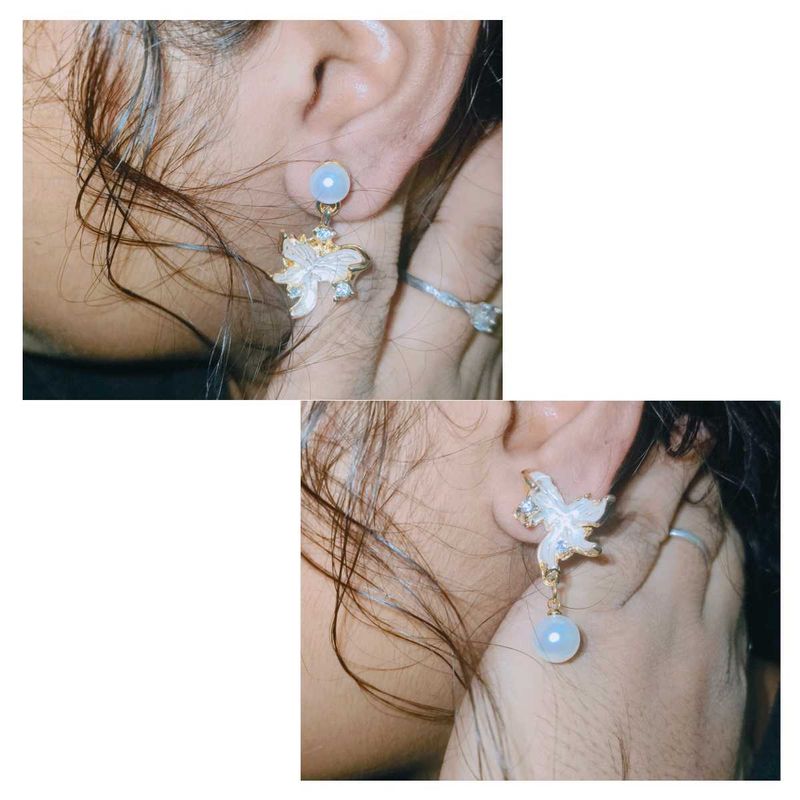 Floral Drop Earrings