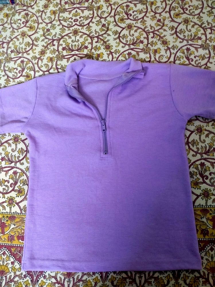 Lavender Crop Top For Women