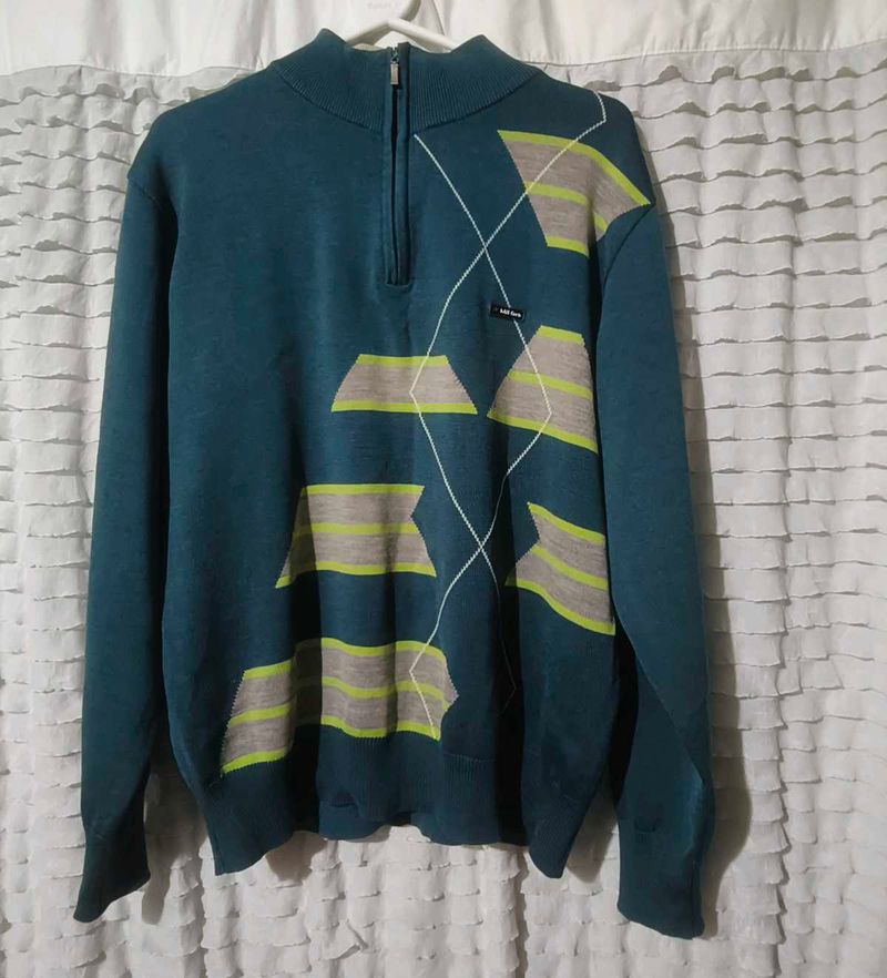 Stylish Quarter-Zip Pullover Sweater