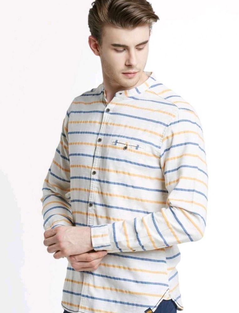 Urban Ranger Striped Casual Shirt
