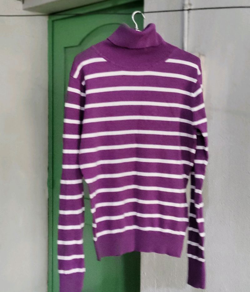 Purple Sweater For women