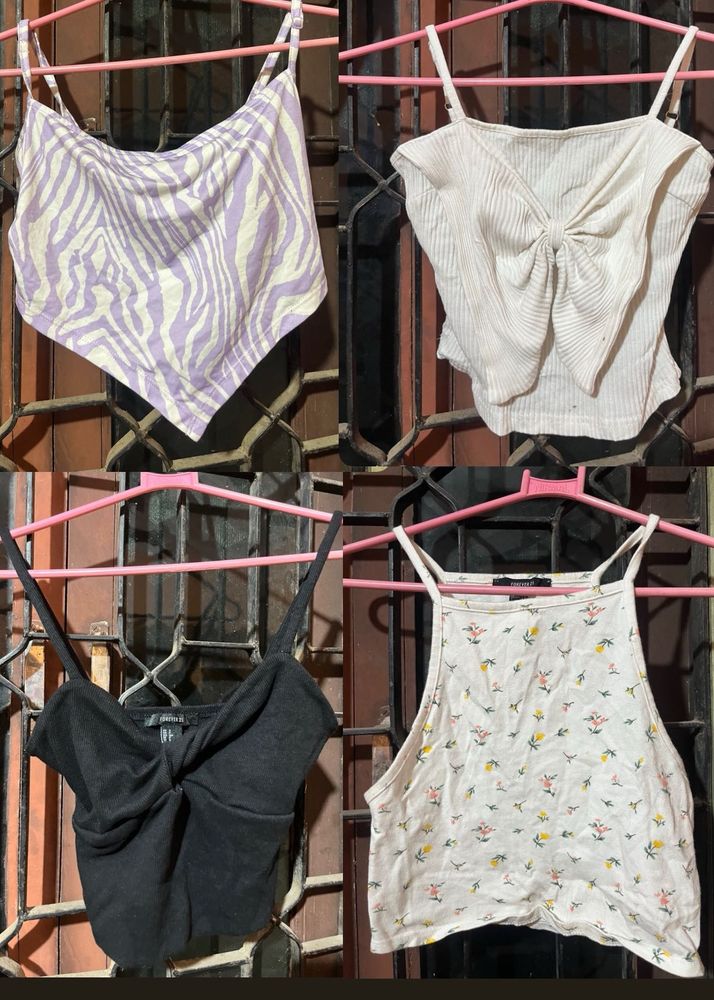 Combo Of Crop Tops(NO RETURNS)