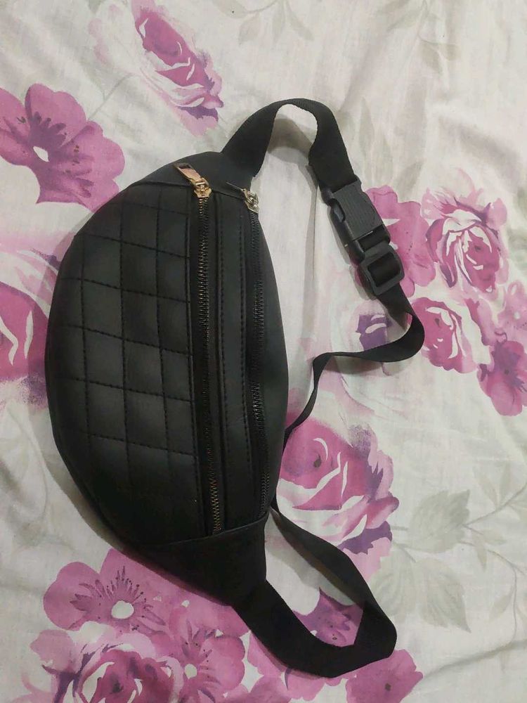 Black Waist Bag
